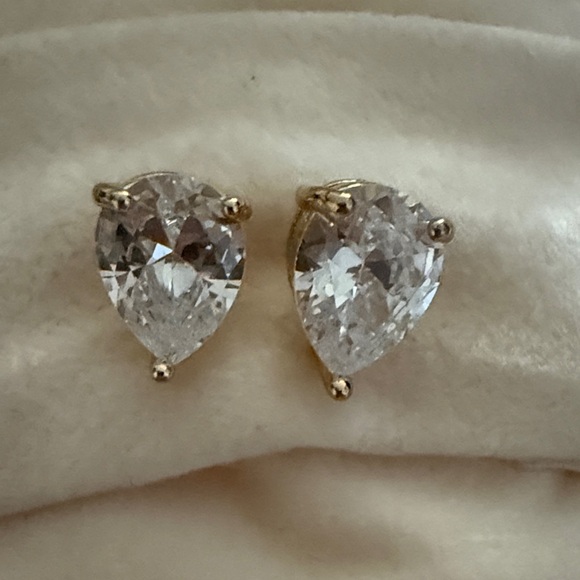 Pretty Bird Jewelry Jewelry - 18k Gold Plated Teardrop Earrings